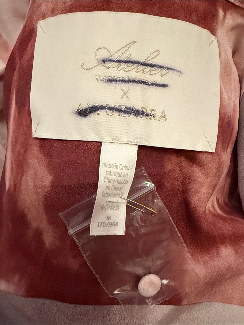 VICTORIA'S SECRET 
Atelier X Altuzarra Shibori Shirt Dress (missing a belt) - Picture 7 of 7